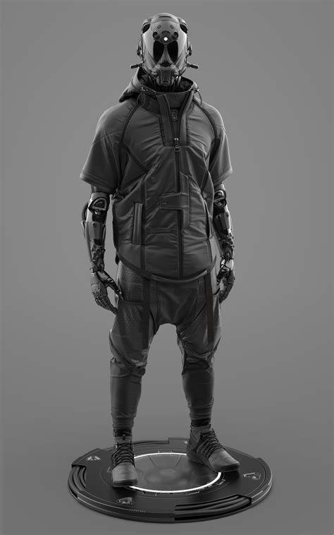 Costume de patin cyberpunk